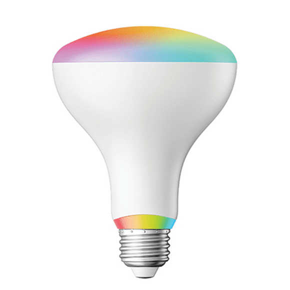 Smart Light Bulbs, Color Changing Light Bulb that Works with Alexa, Google Home, RGB Light Bulb, Alexa Light Bulbs BR30 E26 Multicolor Bulb, Hub Required, 75W Equivalent, 940LM, 1 Pack