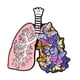 thumbnail image 1 of Broche de órganos Yinane Pin esmaltado a la moda, 1 of 8