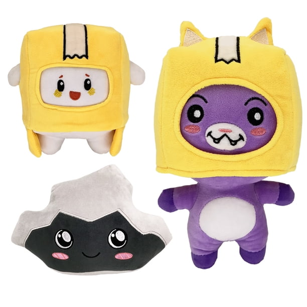 Juego de peluche Lankysbox Anime, 17 cm, 3 unidades
