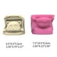 thumbnail image 5 of Diy Vase Mould Concrete Flowerpots Silicone Molds Cute Panda Head Shaped, 5 of 5