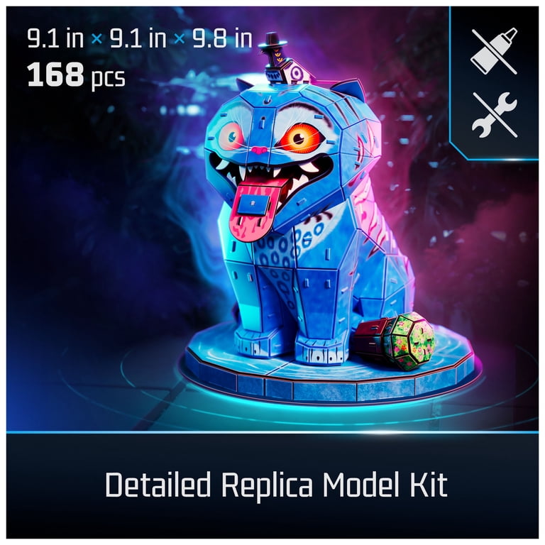 4D Build, KPop Demon Hunters Derpy Tiger & Sussie Bird 3D Puzzle