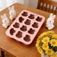 thumbnail image 4 of Chocolate Conejo de Pascua para Hornear Moldes de Plástico 30x20x0.85cm Material de Uso Alimentario Herramientas de Cocina, 4 of 6