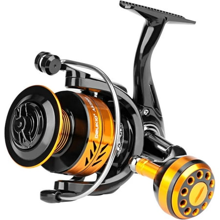 Spinning Reel 2+1BB Ultra Lightweight Smooth Powerful Spinning Fishing Reels 5.2:1/4.7:1 High Speed Gear Ratio with Left/Right Interchangeable Handle