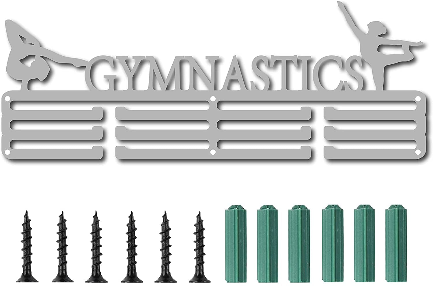 1Set Gymnastics Medal Holder Display Hanger Rack Sports Awards Metal