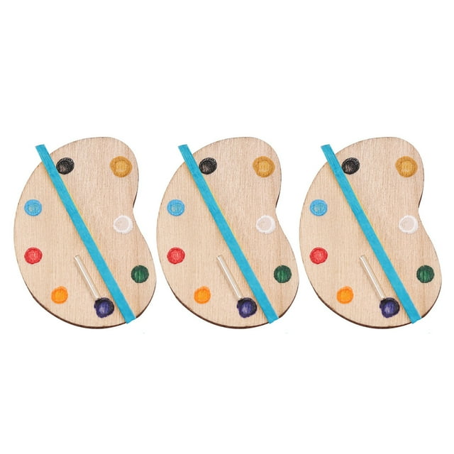 Miangastore Watercolor Mixing Tray Assorted Color 3Pcs 1.97X1.38X0.12In