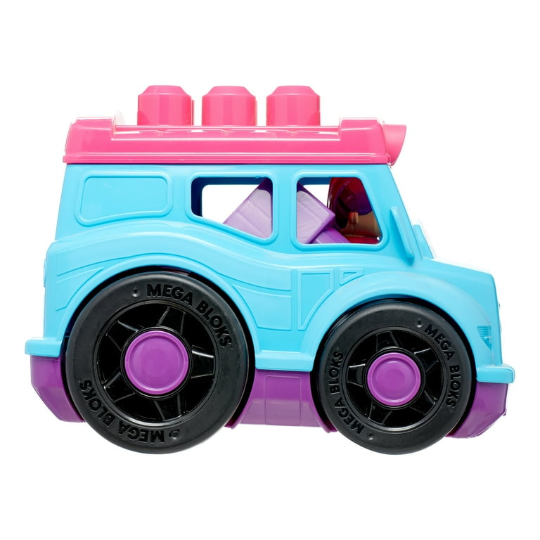 Mega Bloks First Builders Tina Tour Bus with Big Building