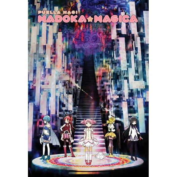 BUY ART FOR LESS Officially Licensed Magi Madoka Magica 24 x 36 Inch Art Poster - Decorative Print - Poster Paper - Ready to Frame