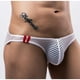 thumbnail image 3 of Ropa Interior Transpirable Para Hombre De Malla Sexy De Cintura Baja, 3 of 3