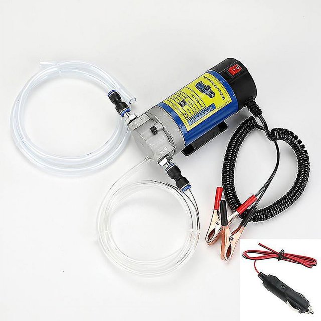 12v 24v 2l/min pequeño cambiador de aceite de motor bomba de aceite de engranaje portátil bomba de pozo de aceite eléctrica de aceite de automóvil bomba de repostaje de aceite