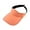 Coral Orange, variant on Kids Visor Sun Hat – Adjustable Summer UV Protection Sports Visor Cap for Boys Girls Toddler, Foldable to Travel