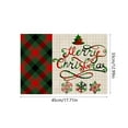 thumbnail image 3 of Dmlowu Christmas Placemats - Non-Slip Christmas Table Placemats, Heat Proof Christmas Place Mats for Kitchen Dining Party Christmas Decorations, Table Mats Holiday Gift, 3 of 6