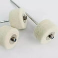 thumbnail image 6 of Felt & Plastic Beaters Head, Fit Bass Drum Pedal Beaters Replacement Antislip, 6 of 11