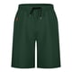 thumbnail image 2 of Pantalones cortos deportivos con cordón para hombre, talla grande, cintura elástica, poliéster, para gimnasio/verano, 2 of 6