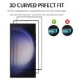 thumbnail image 1 of SELOZKE 2PACK Screen Protector Compatible with Samsung Galaxy S23 Ultra 3D HD Tempered Glass - 9H Hardness Case Friendly Anti-Scratch, 1 of 9
