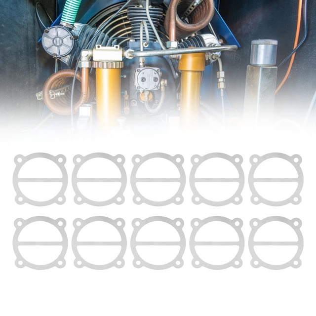 Junta de la Bomba de Aire, Cilindro de Cilindros de Resistencia a la Corrosión de aluminio Cilindro 65 Junta de Aluminio para Cilindro de 65 mm de diámetro para reemplazo de