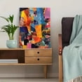 thumbnail image 5 of Abstract Collage Textured Canvas Print, Wall Decor for Living Room Bedroom Office Hotel Apartment Creative Space, 5 of 8