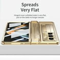 thumbnail image 5 of Allytechgroup Galaxy Z Fold 7 Case with Screen Protecctor, Full Body Shockproof Skin Friendly Anti-Scratch Bumper Rugged Kickstand Phone Case for Samsung Galaxy Z Fold 7, Gold, 5 of 7