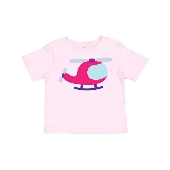Inktastic Helicopter Pink Girls Girls Toddler T-Shirt