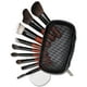 thumbnail image 1 of Set de brochas de maquillaje Cosme 9 FLAWLESS FACE MINI con funda, 1 of 7