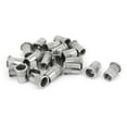thumbnail image 2 of Unique Bargains M12 x 1.75mm 304 Stainless Steel Knurled Blind Rivet Nut Insert 20Pcs, 2 of 5