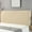 Khaki, variant on Modern Fully Enclosed Headboard Cover - Dustproof, Spill-proof, Breathable Stretchable Fabric Protector with Elastic Hem and Zipper for Upholstered Headboards, Easy to Wash and Maintain