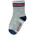 thumbnail image 2 of Hanes Toddler Boy Crew Socks, 6 Pack, Sizes 6M-5T, 2 of 7