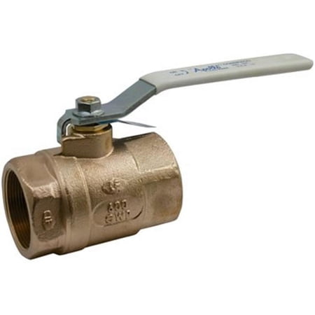Apollo Valves 1-1/4 FNPT Bronze Ball Valve Inline 70LF-106-01