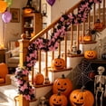 thumbnail image 2 of XGFHYJEH Halloween Decorations, Halloween Decorations Indoor, Artificial Rattan Home Window Decoration Layout Simulation Maple Leaf Rattan, 2 of 7