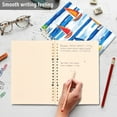 thumbnail image 4 of FORMRS 1-Subject Spiral Notebook 8" x 5" College Ruled 60 Refillable Sheet A5 Hard Cover, 2 Pack, Orange Sailboats, 4 of 7