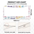 thumbnail image 7 of Aluminum License Plate Frame 2 Pack Car Exterior Accessory Car Tag Holder for Front Rear Plates Cars Decor Cute Pastel Dog Bone Pattern, 7 of 7