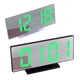 thumbnail image 4 of Reloj despertador digital Reloj con espejo LED Pantalla multifunción Mesa de luz LCD nocturna Escritorio Sistema de 12/24 horas sidaley JJ25294-04B, 4 of 6