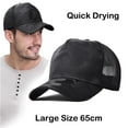 thumbnail image 2 of Deeper large size Quick Drying Camouflage Baseball Caps Big  bead  Mesh  Dad Hat Men Plus Size 65cm Adjustable Snapback Caps, 2 of 7