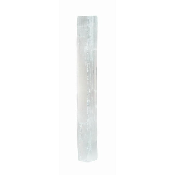 The Chrysalis Stone Selenite Stick Large Size 6 - 9 1 Pc Crystals and Healing stones, spiritual gifts for women, Reiki, Chakra, Witchcraft, Yoga, Meditation Accessories