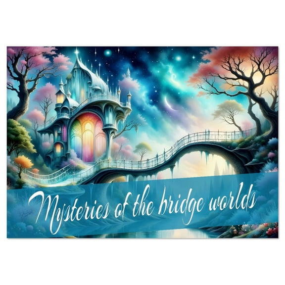 Mysteries of the bridge worlds  (Monthly Wall Calendar 2026 16.5 x 23.4 (open)), CALVENDO 14 Month Calendar