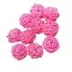 thumbnail image 4 of 10 bolas de mimbre para loros, juguetes de ratán, pájaros, enredaderas, accesorios para mesas, bodas y fiestas. rosado, 4 of 6
