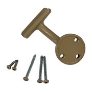 Aluminum Handrail Direct OHR Handrail Section with Mounts (12 Length,Clay) USA Made