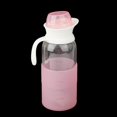 thumbnail image 3 of 650ml Portable Desktop Simple Girl Glass Water Bottle, 3 of 5