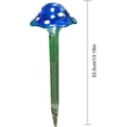 thumbnail image 2 of WCX 3 Pack Mushroom Solar Stake Lights, 13 Inch Solar Powered Mushroom Lights Solar Garden Stake Lights Outdoor ative Lights, Mushroom Solar Garden Lights for Patio(Multi Color)-0614, 2 of 3