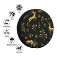 thumbnail image 4 of Kdxio Spare Tire Cover for RV Trailer, Waterproof Wheel Cover,Camper Spare Tire Cover Fit for Rv SUV Truck Travel Trailer 15 inch-Christmas Gold Deers1, 4 of 8
