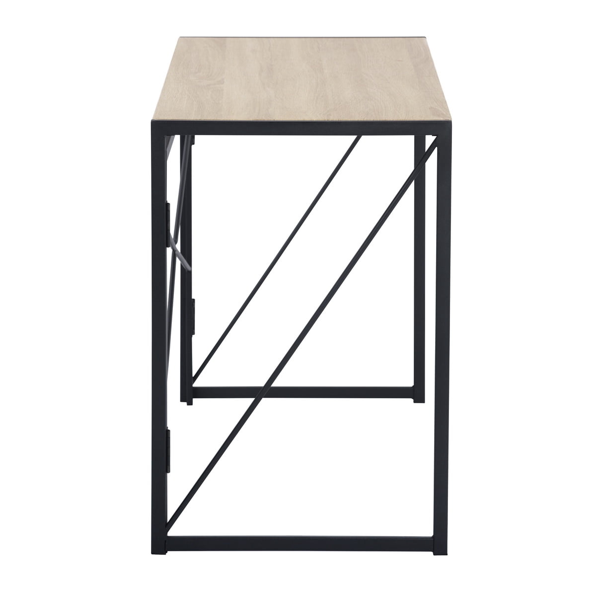 Homy Casa 39.4" Writing Desk - Compact Computer Desk for Small Spaces, Home Office Study Workstation