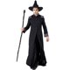thumbnail image 3 of Disfraz de Halloween, bata de mago, disfraz de escenario actuación, disfraz de bruja para padres e hijos, 3 of 5