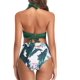 thumbnail image 5 of Traje de baño de bikini Vintage Collect para mujer, conjunto de dos piezas de cintura alta con volantes y pantalones de bikini con volantes y cordones, par con traje de baño 3/4, 5 of 6
