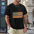 thumbnail image 4 of We The People Have Had Enough Men's Cotton HD Print Short Sleeve T-Shirt Crew Neck Top Black S, 4 of 7