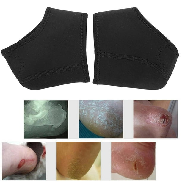 Envoltura para el talón, 1 par de calcetines para el talón con manga para el talón para fascitis plantar creados magistralmente