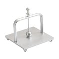 thumbnail image 1 of Soporte de servilleta Papel de seda Papel de aluminio Soporte de pañuelos de aluminio Bandeja de servilletas de cócteles para cafés al aire libre Mesa Plata, 1 of 8