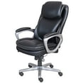 thumbnail image 3 of SertaÂ® Smart Layersâ„¢ AIR Arlington Executive Chair, Black/Pewter, 3 of 5