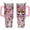 Halloween Cat Horror Pink, variant on 40oz Halloween Tumbler with Handle Lid and Straw, Halloween Hello Cat Ghost Cup Gifts for Women Girls, Halloween Tumblers, Spooky Tumbler Gifts for Women, Pink, GZ-1660