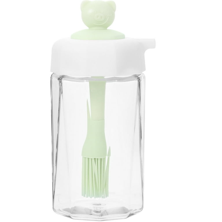 OXO Good Grips Glass Oil Bottle and Silicone Brush, 8 oz