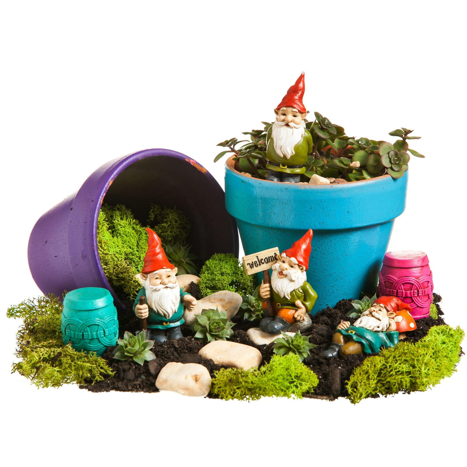 Evergreen Enterprises All in a Days Work Mini Garden Gnome