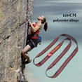 thumbnail image 3 of Equipo de escalada en roca robusta Equipo deportivo al aire libre Profesional 120 cm de fijación de la cuerda de la cuerda de la correa de la correa de escalada para proteger el uso del uso sidaley OD019704-00, 3 of 6